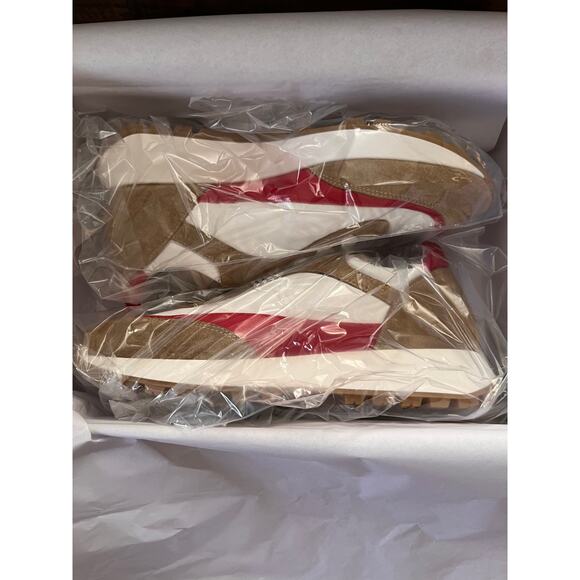 LITA BY CIARA Women's Multi-Color Trainer Red/White Sz EU 40 NIB - Picture 2 of 9